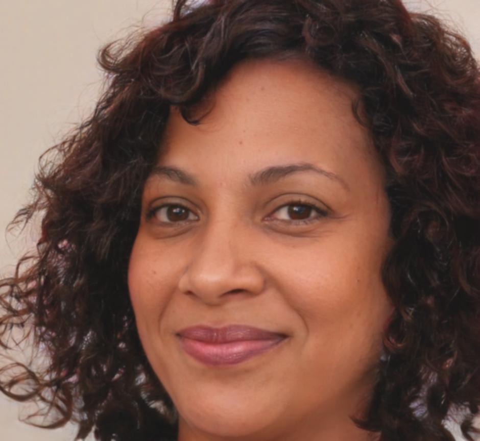 Retrato profesional de Nerea Etxebarria experta en análisis financiero